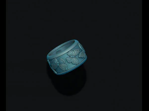 Butterfly ring 3D Print Model