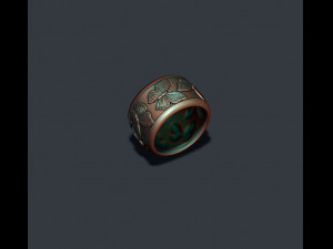 Butterfly ring Modèles 3D en vedette