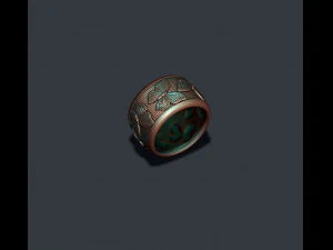 Butterfly ring 3D Print Model