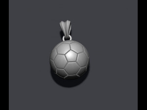 Football ball pendant 3d pack set 3D Принт Модель