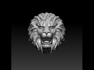 Lion ring eye gem Modelo de impresión 3D