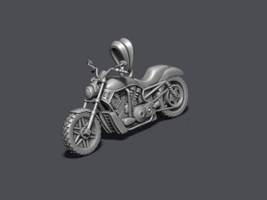 Motorcycle pendant 3d 3D Print Model