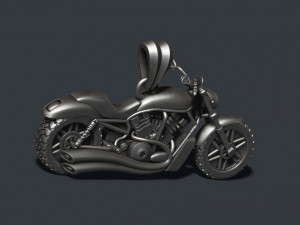 Motorcycle pendant 3d 3D Print Model
