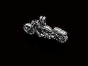 Motorcycle pendant basrelief Modèles 3D en vedette
