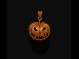 Halloween pumpkin pendant 3D-Druckmodell