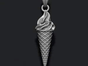 Ice cream pendant 3d 3d print model 3D Print Model