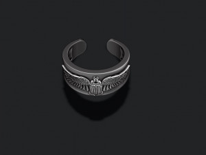 Egyptian scarab ring Modelo de impresión 3D