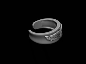 Egyptian scarab ring Modelo de impresión 3D