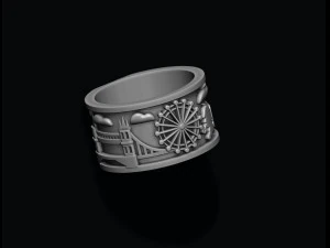 England london uk ring 3D Print Model