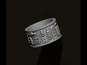 England london uk ring 3D Print Model