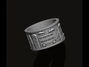 England london uk ring 3D-printmodel