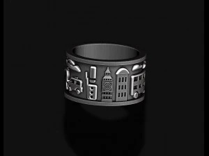 England london uk ring 3D Print Model