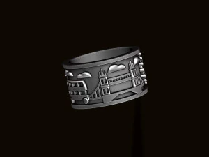 England london uk ring 3D Print Model