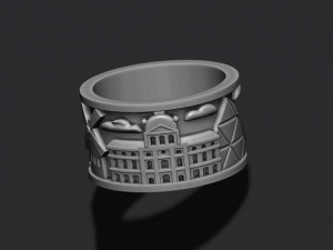 France ring 3Dプリントモデル