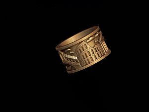 Italy ring 3D 프린트 모델