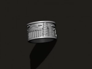 Italy ring 3D Print Model