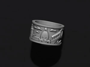 Italy ring 3D Print Model