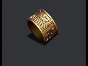 Italy ring 3D Print Model