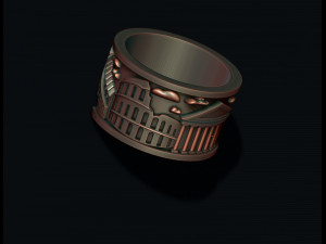 Italy ring 3Dプリントモデル