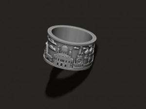Russia ring 3D Print Model