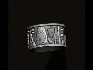 Russia ring 3D Print Model