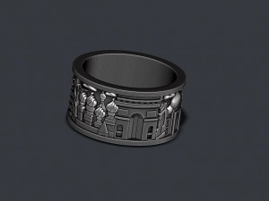 Traveller travel ring 3D Принт Модель