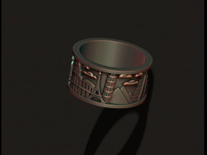 Traveller travel ring 3D Принт Модель