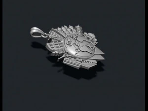 Traveller travel pendant 3D Print Model
