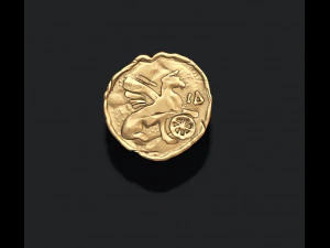Old coin v6 3D Print Model