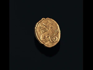 Old coin v6 3D Print Model