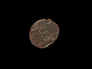 Old coin v6 3D Print Model