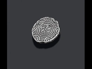 Old coin v6 3D Print Model