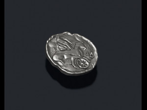 Old coin v6 3D Print Model