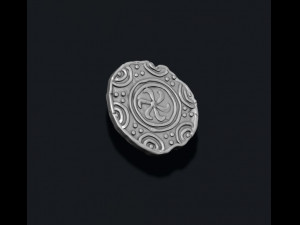 Old coin v6 3D Print Model