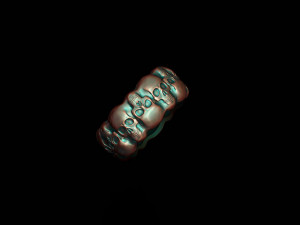 Skull ring 3D Принт Модель