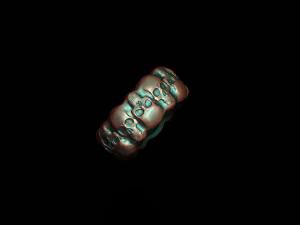 Anel de caveira Modelo de Impressão 3D