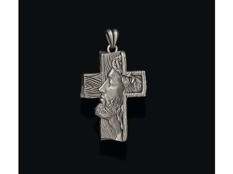 Jesus cross pendant 3D Print Model