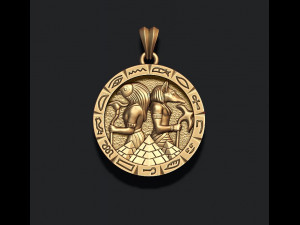 Anubis horus pendant 3D Принт Модель