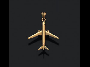 Airplane pendant 3D 打印模型