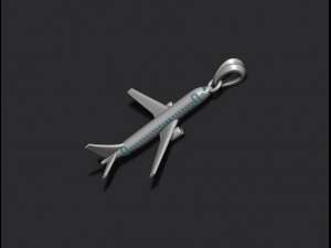 Airplane pendant 3D 打印模型