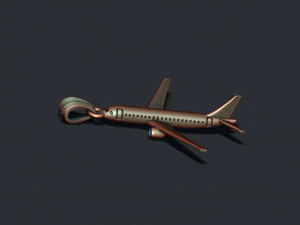 Airplane pendant 3D Print Model