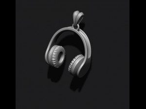 Headphones pendant 3D-Druckmodell