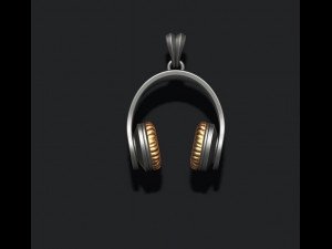Headphones pendant 3D-Druckmodell