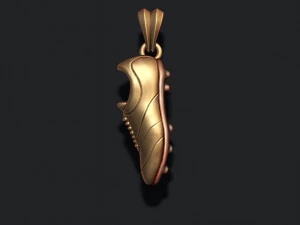 Football boots soccer shoes pendant 3D Print Model