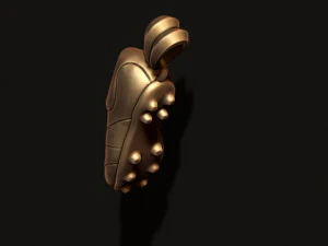 Football boots soccer shoes pendant 3D Print Model