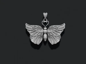 Butterfly pendant 3D Print Model