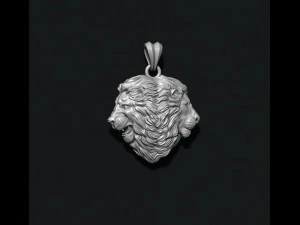 Підвіска з головами лева 3D Принт Модель