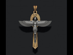 Crux Ansata pendant 3D प्रिंट मॉडल