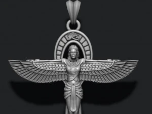 Crux Ansata pendant 3D Print Model