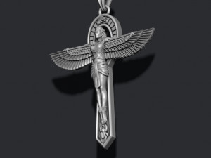 Crux Ansata pendant Modèles 3D en vedette